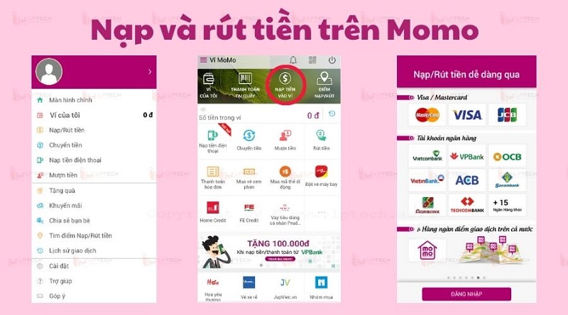 Rút Tiền M88 Qua Ví Điện Tử